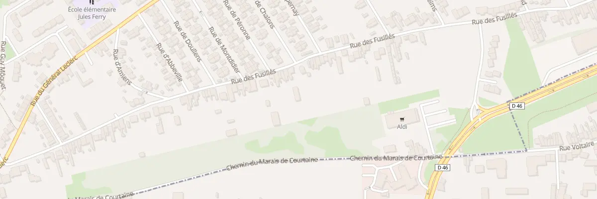 Plan du 133 Rue des Fusillés à Fouquières-lès-Lens