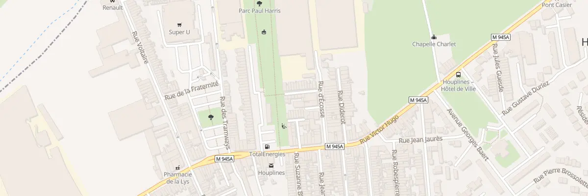 Plan du 7 Rue de l’Avenir à Houplines