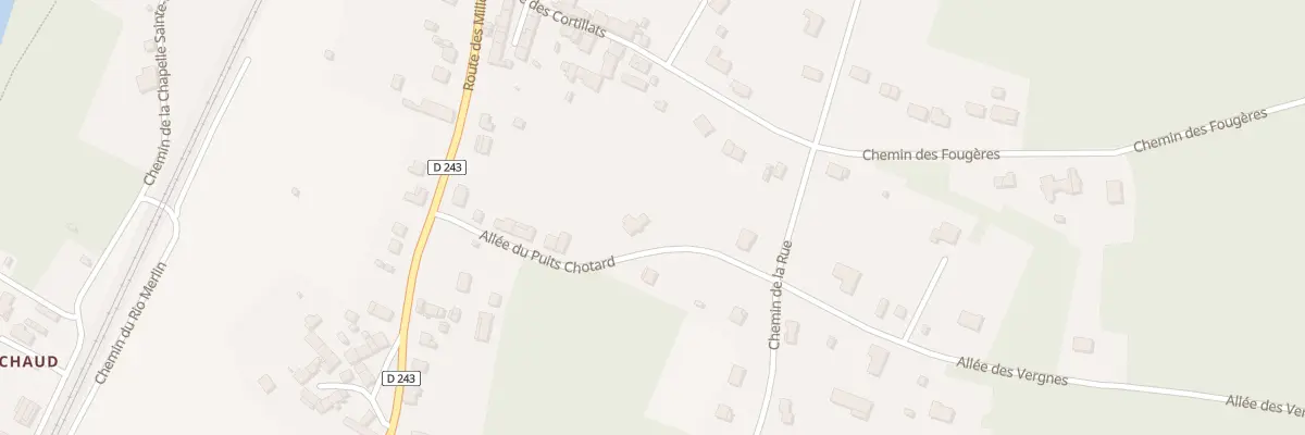 Plan du 11 All du Puits Chotard à Cosne-Cours-sur-Loire