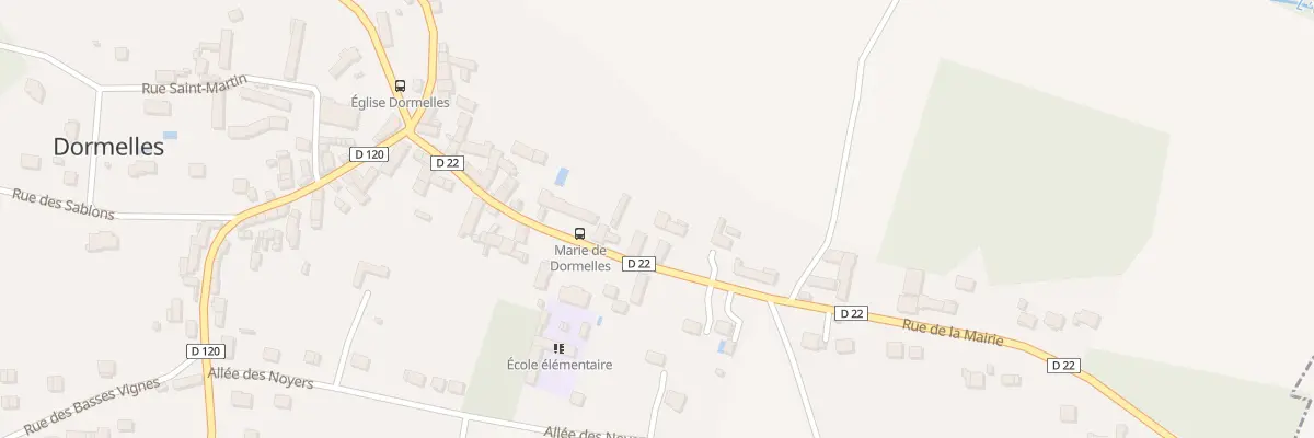 Plan du 15T Rue de la Mairie à Dormelles