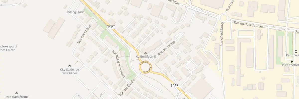 Plan du 1 Rue des Hetres à Crépy-en-Valois