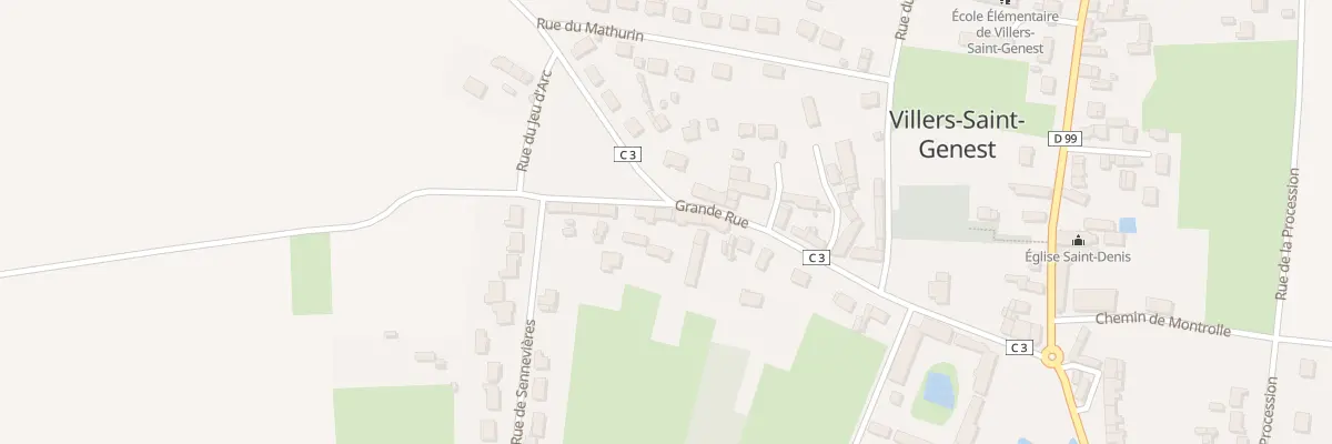 Plan du 3 Rue du Puits à Pierrot à Villers-Saint-Genest