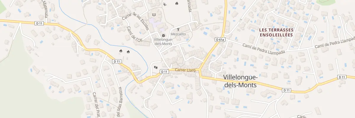 Plan du 9005 Cae de l’Esglesia à Villelongue-dels-Monts