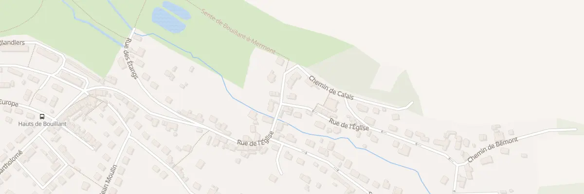 Plan du 2 Che de Calais à Crépy-en-Valois