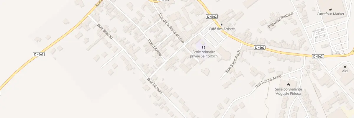 Plan du 6 Rue de Lorette à Rouvroy