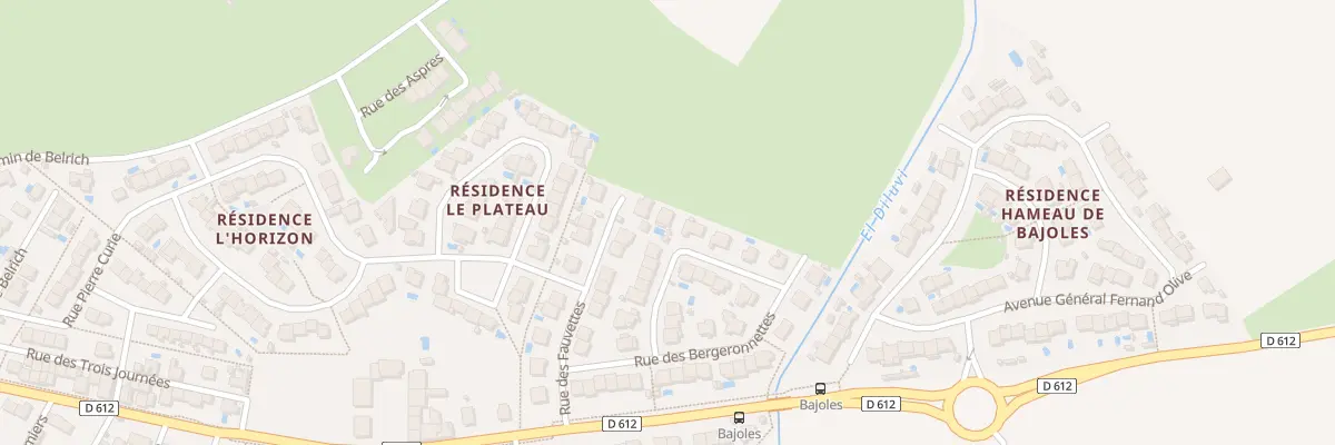 Plan du 14 Rue des Hirondelles à Bages