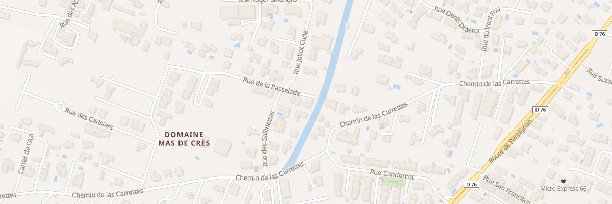 Plan du 5 Rue de la Passejade à Pia