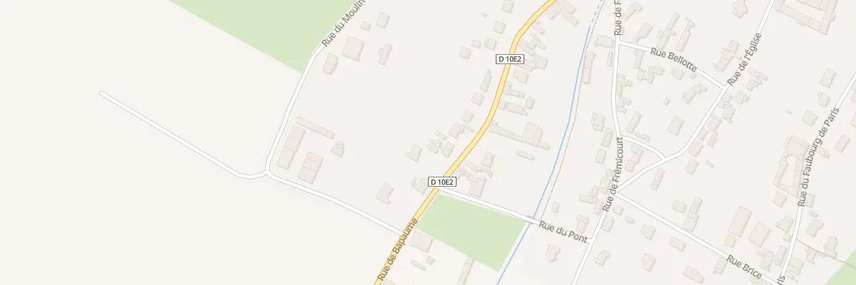 Plan du 44 Rue de Bapaume à Vaulx-Vraucourt