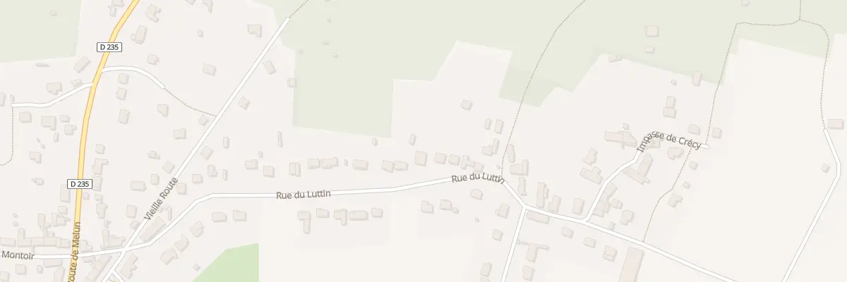 Plan du 33 Rue du Luttin à Voulangis