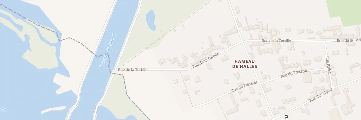 Plan du 80 Rue de la Tortille à Péronne