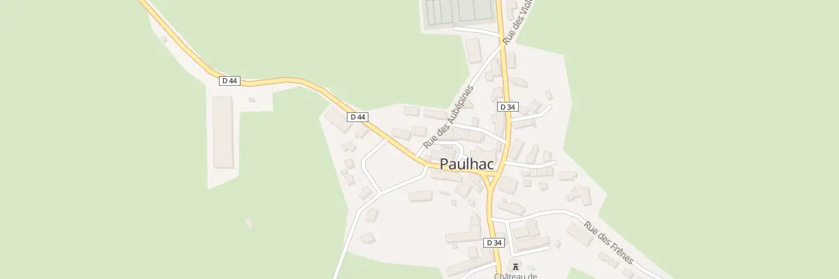 Plan du 5081 Le Bourg à Paulhac