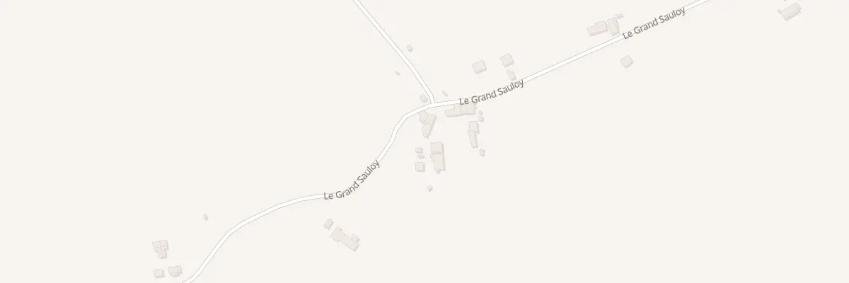 Plan du 10 Le Grand Sauloy à Léré