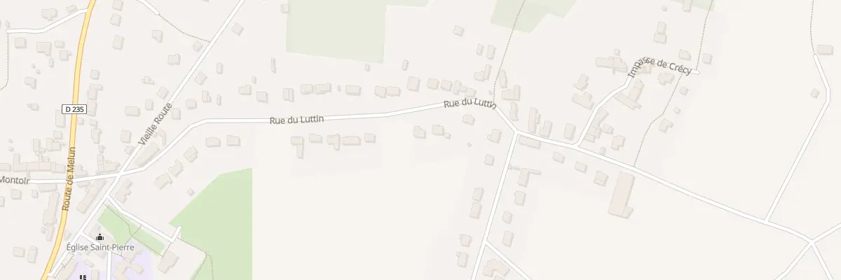 Plan du 40 Rue du Luttin à Voulangis