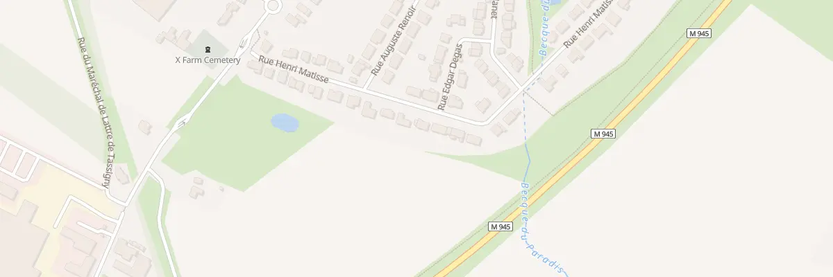 Plan du 79 Rue Henri Matisse à La Chapelle-d’Armentières