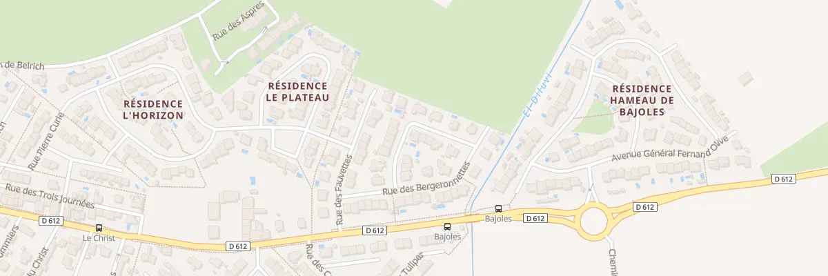 Plan du 5 Rue des Hirondelles à Bages