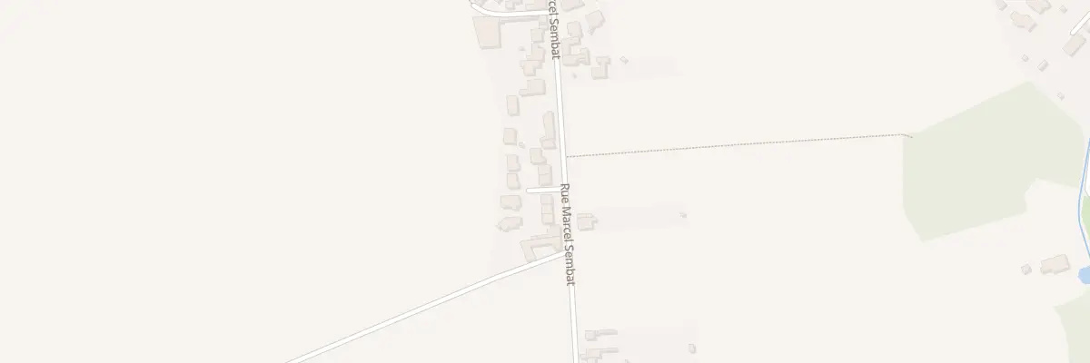 Plan du 687 Rue Marcel Sembat à Sainghin-en-Weppes