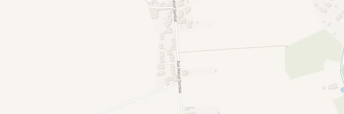 Plan du 677 Rue Marcel Sembat à Sainghin-en-Weppes