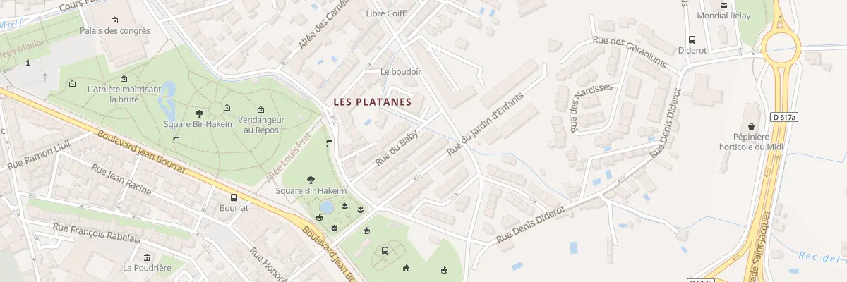 Plan du 26 Rue du Baby à Perpignan