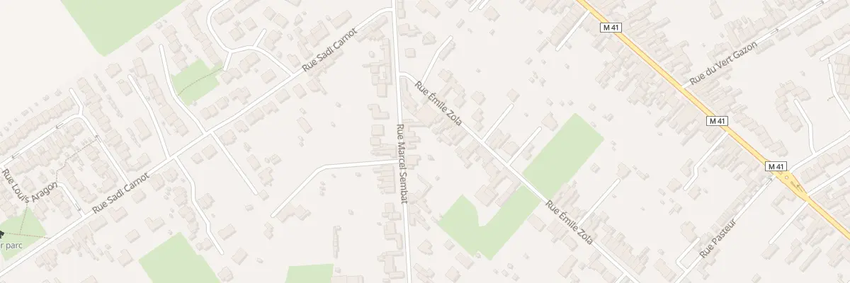 Plan du 186 Rue Marcel Sembat à Sainghin-en-Weppes