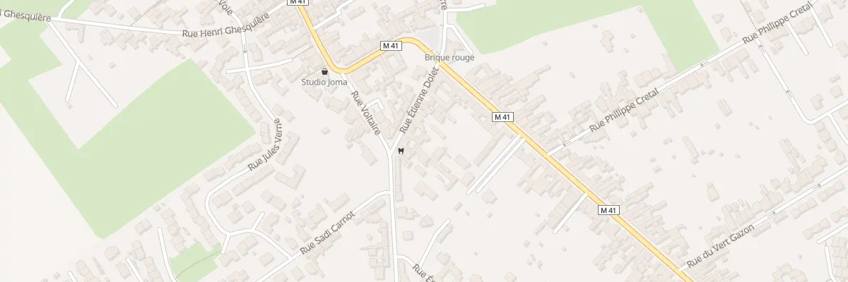 Plan du 28 Rue Étienne Dolet à Sainghin-en-Weppes