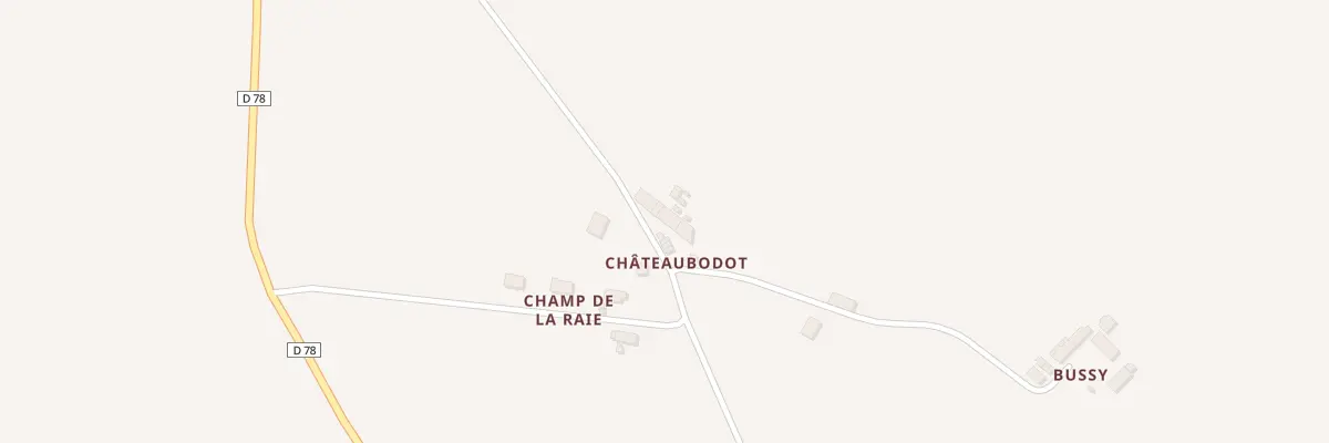 Plan du 209 Chateaubodot à Germigny-l’Exempt
