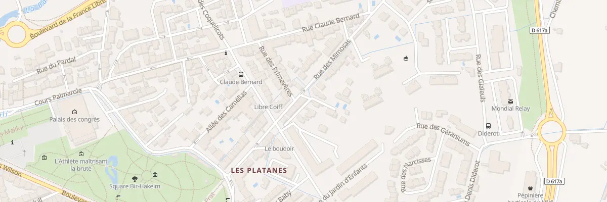 Plan du 28 Rue des Mimosas à Perpignan