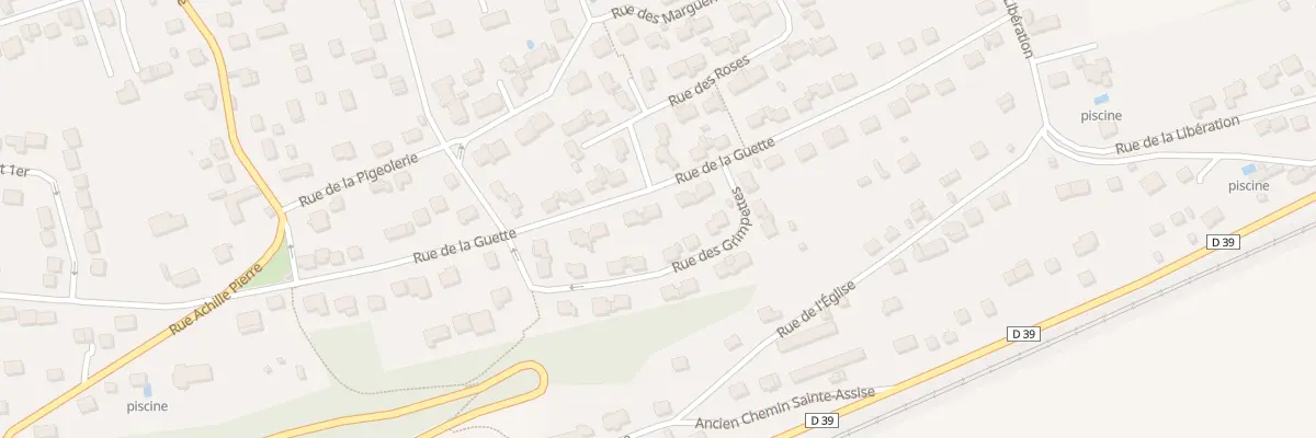 Plan du 28 Rue de la Guette à La Grande-Paroisse
