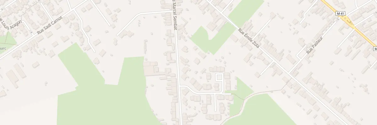 Plan du 318 Rue Marcel Sembat à Sainghin-en-Weppes