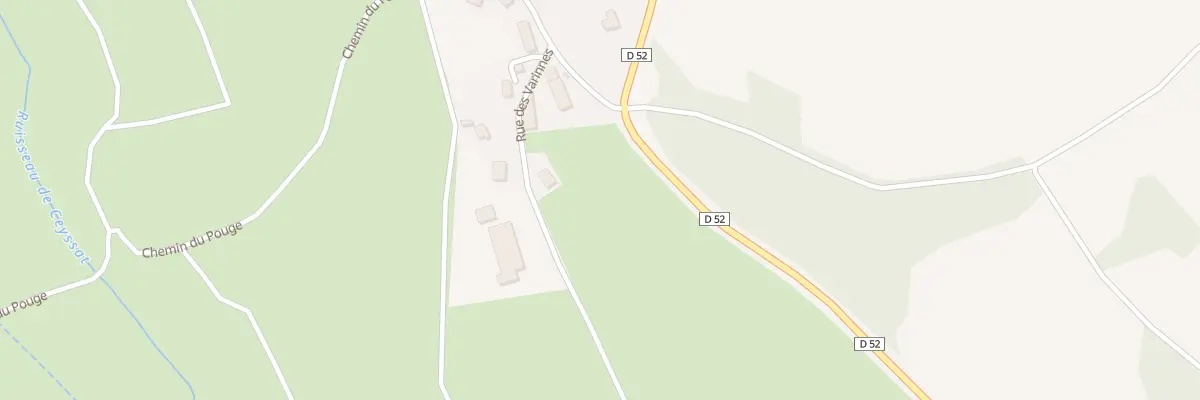 Plan du 5 Rue des Varinnes à Ceyssat