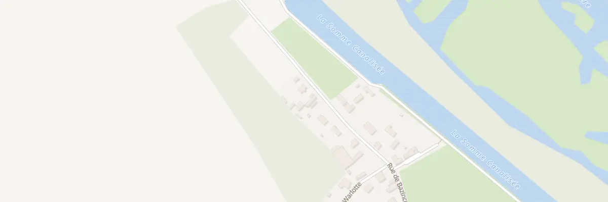 Plan du 32 Rue de Bazincourt à Biaches