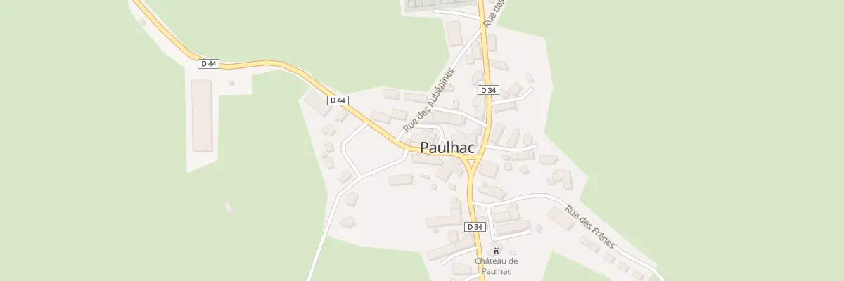Plan du 5089 Le Bourg à Paulhac