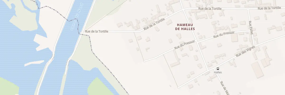 Plan du 79 Rue de la Tortille à Péronne