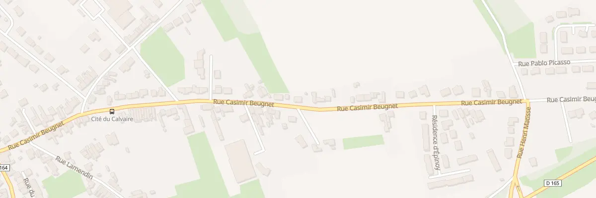 Plan du 495 Rue Casimir Beugnet à Meurchin