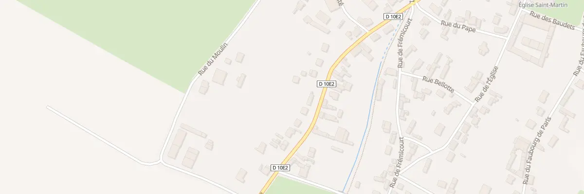 Plan du 34B Rue de Bapaume à Vaulx-Vraucourt