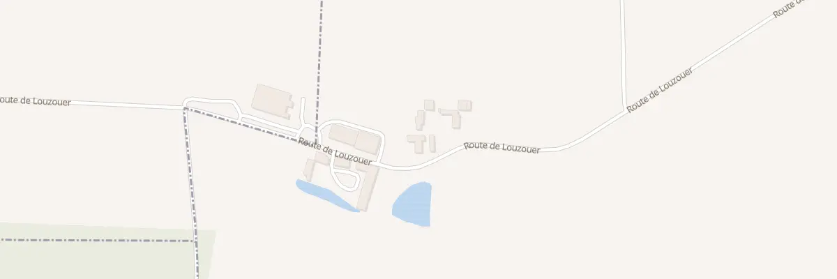 Plan du 1014 Rte de Louzouer à Courtemaux