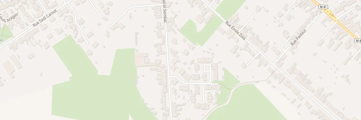 Plan du 324 Rue Marcel Sembat à Sainghin-en-Weppes