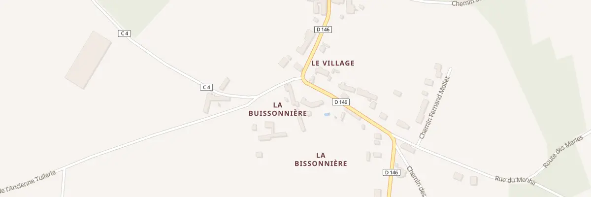 Plan du 11 Rue de la Buissonnière à Pers-en-Gâtinais