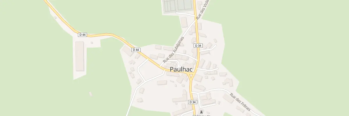 Plan du 5078A Le Bourg à Paulhac