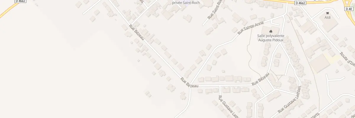Plan du 36 Rue Bezeau à Rouvroy