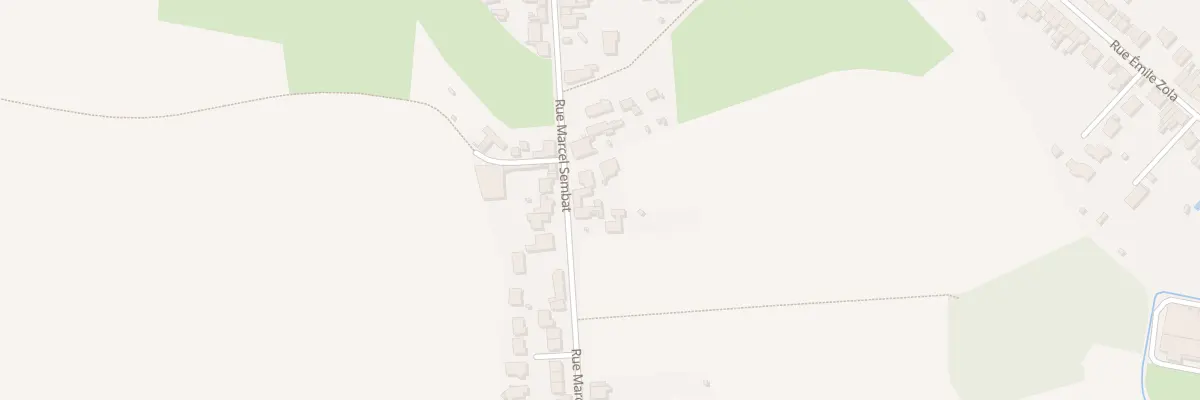 Plan du 622 Rue Marcel Sembat à Sainghin-en-Weppes