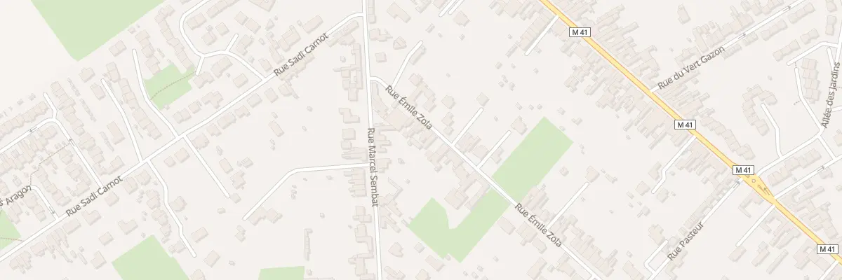 Plan du 85 Rue Émile Zola à Sainghin-en-Weppes
