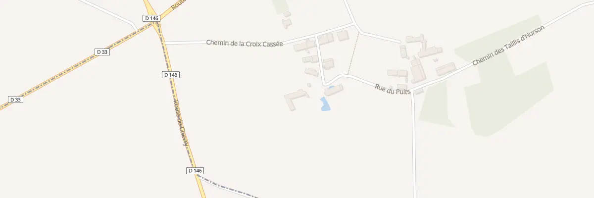 Plan du 6 Rue du Puits à Chevry-sous-le-Bignon