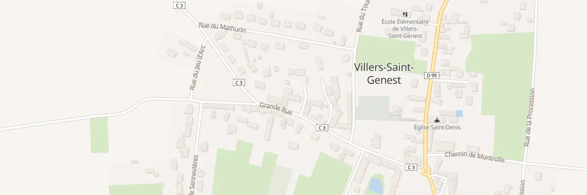 Plan du 12 Gr Grande Rue à Villers-Saint-Genest
