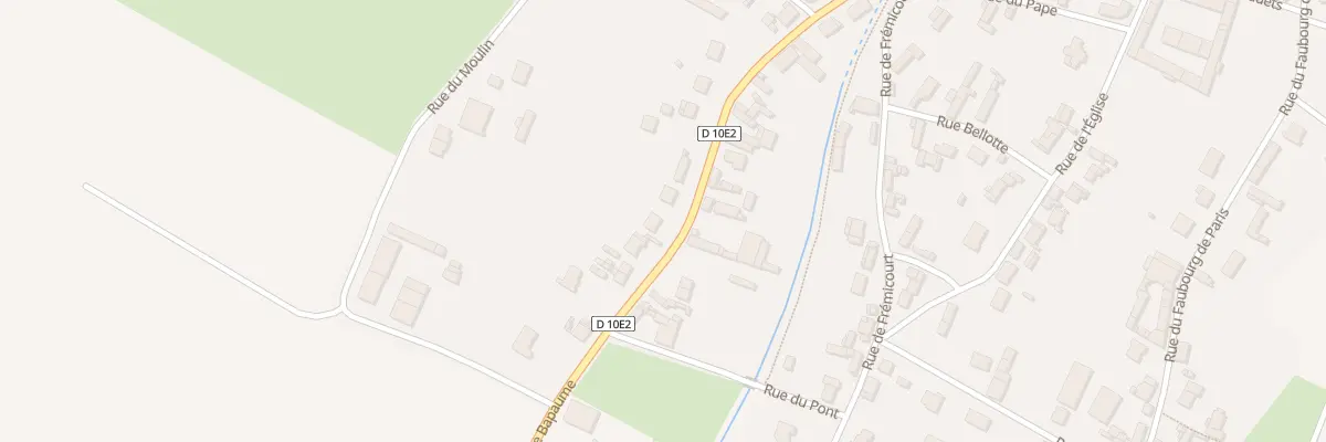 Plan du 38 Rue de Bapaume à Vaulx-Vraucourt