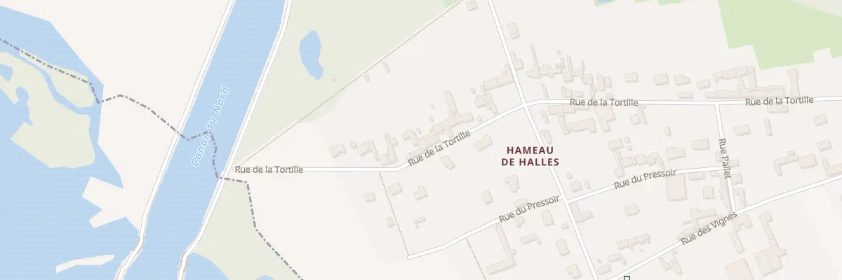 Plan du 74 Rue de la Tortille à Péronne