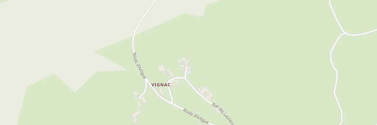 Plan du 5077 Vignac à Castelnau-de-Mandailles
