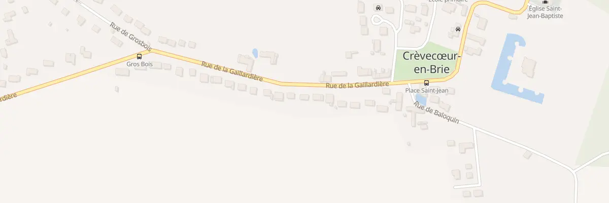 Plan du 15 Rue de la Gaillardière à Crèvecœur-en-Brie