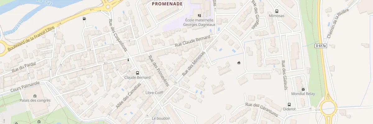 Plan du 47 Rue des Mimosas à Perpignan