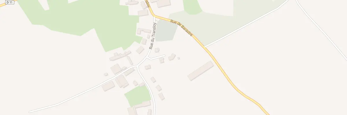 Plan du 14 Rue du Transloy à Villers-au-Flos