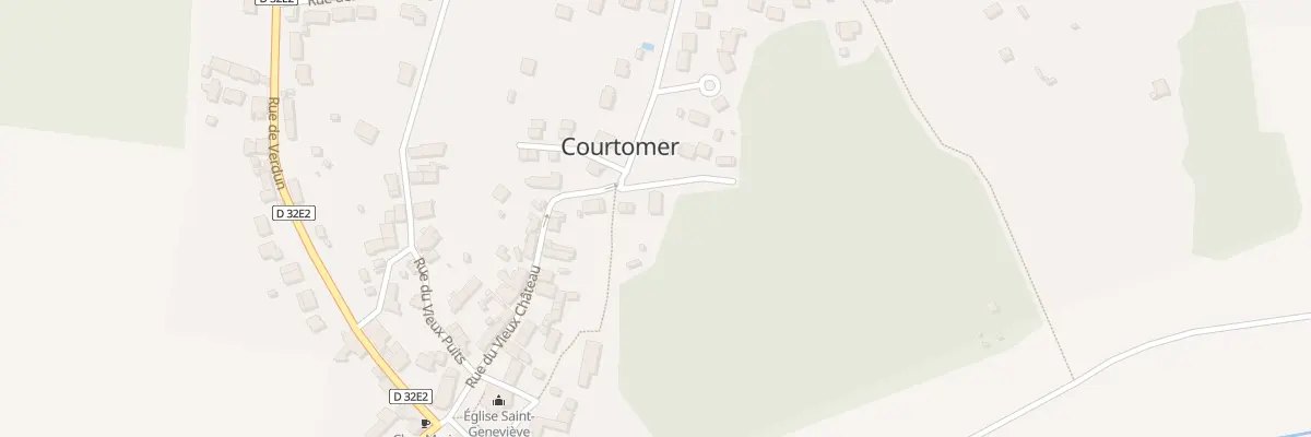 Plan du 2 Les Petits Bois à Courtomer